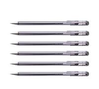 Pentel 0.7 mm Superb Ballpoint Pen with Oil Based Ink Slim Barrel - Black