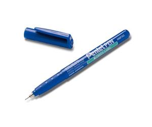 Pentel Superfine Permanent Marker - Blue Ink (Pack of 12 Markers)