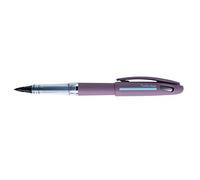 Pentel Tradio TRJ99A-A Fountain Pen Sport Chic Range Matte Black Body Refillable Black Ink Mauve