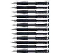 Pentel Twist Erase Pencil with 3 x HB 0.7mm Lead Black Ref QE517A