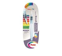 Pentel, water brush, Plastic, transparent, flach/mittel
