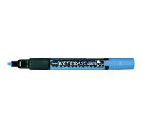 Pentel Wet Erase Chalk Marker Medium Tip - Blue (Pack of 12)