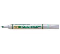 Pentel Marker Pen Whiteboard Bullet Tip, Green
