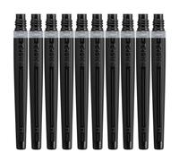 Pentel XFR-137 Brush Pen Cartridge Art Blush 10 Pack Gray