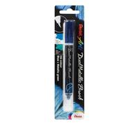 Pentel Dual Metallic Brush Pen - Blue/Metallic Green - XGFH-DCX