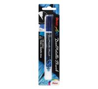 Pentel Arts - Dual Metallic Brush Pen - Single Blister - Violet / Metallic Blue