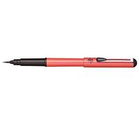 Pentel XGFKPF/FP10 Pocket Brush Blister Pack with 2 Cartridges, Orange Case, Black Ink