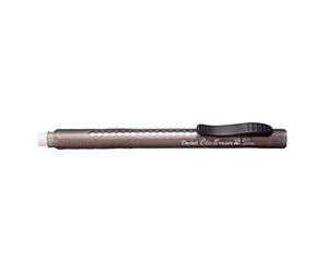 Pentel ZE11T-A "ClicEraser 2" Eraser Pen Refillable with ZER-2 Semi-Transparent Black Case (Pack of 12)