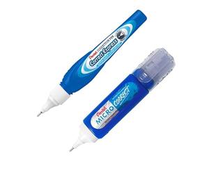 Pentel ZL31 Micro Correct Correction Pen + ZLE52 Correct Express Pen - Fine Point - Pack of 2