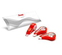 Pentel ZTN25BW Correction Tape Mini Correction Tape, Pack of 3