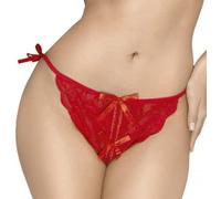 Penthouse, Crotchless Panties, Various Sizes, Lingerie, Too Hot to Be Real, Size S/M-LXL, Colour:Purple, Size:L/XL