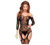 Penthouse Top-Notch - Open Mesh Set (Black) - XL