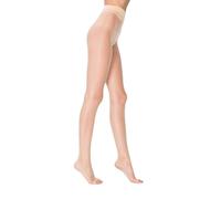 PENTI 10 Den Toeless Pantyhose for Women | Open Toe Matte Sheer Tights with Non-Slip Sole, Transparent Brief