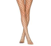 PENTI Fishnet Tights Women Fashion Tights Black High Waist Full Long | 2 Size ((1/2- S-M, 3/4- L-XL)