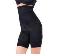 PENTI Shaper Short | Seamless Tummy Control Shapewear | Non-Slip High Waist Body Shaper Thigh Slimming & Butt Lift for Women, Black, S-M