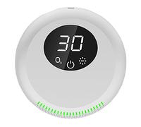 pention Car Ionizer Air Purifier Air Freshener PM2.5 Dust Smoke Cleaner for Home/Car/Office/Taxi White
