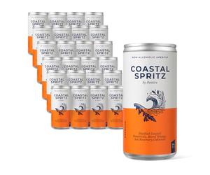 Pentire Coastal Spritz 24 Pack - Non-Alcoholic Cocktail Drink, Low-Calorie and Ready-to-Drink alcohol free cocktail, 100% Plant-Based and Alcohol-Free