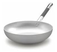 Pentole Agnelli ALMC111BPIC32 Pots Aluminum Induction Line Countersunk Pan High, Induction bottom with 1 Cool Handle, 32 cm