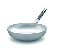 Pentole Agnelli ALMC111BPIC36 Pots Aluminum Induction Line Countersunk Pan High, Induction bottom with 1 Cool Handle, 36 cm