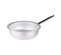 Pentole Agnelli Aluminium Professional 5 Mm. Radiant Curved Saute Pan With 1 Handle, Diameter 24 Cm.