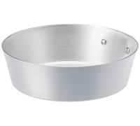 Pentole Agnelli Family Cooking Aluminium Conical Cake - Pan With Ring, Diameter 16 Cm.