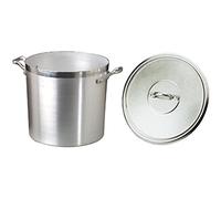 Pentole Agnelli Family Cooking Aluminium Cylindrical Stockpot With 2 Handles, Diameter - 40 Cm.