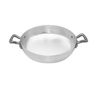 Pentole Agnelli Family Cooking Aluminium Omelette Pan With 2 Handles, Diameter 40 Cm.