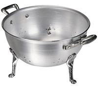 Pentole Agnelli Family Cooking Aluminium Tripodal Pasta Colander With 2 Handles, Diameter 20 Cm.