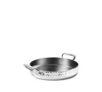PENTOLE AGNELLI hammered inox frying pan - Silver One Size
