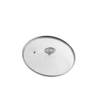 PENTOLE AGNELLI knob glass pan lid - Silver One Size