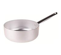 Pentole Agnelli Professional Aluminium 3 Mm. Casserole Pan 3 Mm. Thick With One Handle, Diameter 28 Cm.