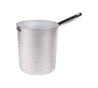 Pentole Agnelli Professional Aluminium 3 Mm. Pasta Colander With Handle, Diameter 20 Cm.