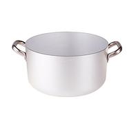 Pentole Agnelli Professional Aluminium 3 Mm. Saucepot With 2 Stainless Steel Handles, 18 Litre