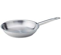 Pentole Agnelli Stainless Steel Frying Pan With A Steel Tube Handle, Diameter 28 Cm.