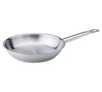 Pentole Agnelli Stainless Steel Frying Pan With A Steel Tube Handle, Diameter 32 Cm.
