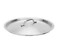 Pentole Agnelli Stainless Steel Lid With Steel Bridge, Diameter 28 Cm.