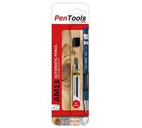PenTools by Pentel AM13 Mechanical Pencil, 1.3mm Line Width for Craftsmen and Carpenters, Includes 8 Fine Leads, VE