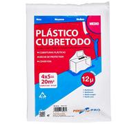 PENTRILO Plastic Covered Multi-Purpose Protector 4 x 5 m Medium, 4 x 5 m