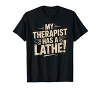 Penturner Lathe Therapy Stress Relief Humor Workshop Pen T-Shirt