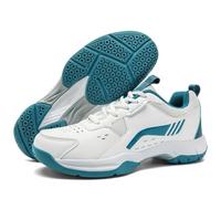 PENXZT Badmintion Shoes Mens Fashion Tennis Pickleball Shoes No-Slip Lightweight Breathable for Badminton Squash Volleyball Court Sneakers,C,6.5 UK