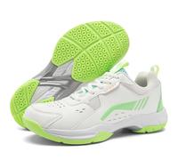 PENXZT Badmintion Shoes Mens Fashion Tennis Pickleball Shoes No-Slip Lightweight Breathable for Badminton Squash Volleyball Court Sneakers,A,8 UK