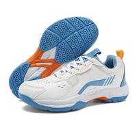 PENXZT Badmintion Shoes Mens Fashion Tennis Pickleball Shoes No-Slip Lightweight Breathable for Badminton Squash Volleyball Court Sneakers,B,7 UK