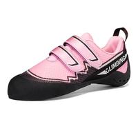 PENXZT Mens Climbing Shoes Indoor Bouldering Sneakers Lightweight Non-Slip Breathable Sport Gym Teenagers,F,6.5 UK