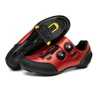 PENXZT Men's Cycling Shoes for Women, Compatible with Peloton SPD & Look Delta Bike Shoes Indoor Spin Cycle Road Sneakers,D,9 UK