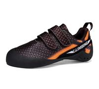 PENXZT Mens Rock Climbing Shoes for Indoor Beginners Entry-Level Climbing Bouldering Training Symmetrical Sole,Grip,Lightweight Non-Slip,B,2.5 UK