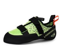 PENXZT Mens Rock Climbing Shoes Indoor Outdoor Bouldering Sneakers Lightweight Breathable Non-Slip for Beginners Gym,B,2.5 UK