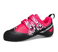 PENXZT Men's Women Rock Climbing Shoes Anti-Slip Indoor Compact Professional Bouldering Sneakers for Teenagers and Children,B,2.5 UK