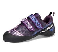 PENXZT Rock Climbing Shoes for Mens Women Lightweight Breathable Slip-Resistant for Gym Bouldering Sport Climbing,B,2.5 UK