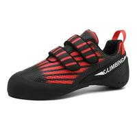 PENXZT Rock Climbing Shoes Mens Bouldering Sneakers Lightweight Breathable Professional for Intermediate Indoor & Outdoor Climbing,B,2.5 UK