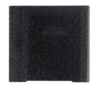 PEO PEI Build Plate 254x241mm, Double Sided Diamond PEO Textured PEI Sheet, 3D Printer Platform for MK3 MK3S MK4 MK2.5S, Smooth Bottom and Frosted Texture for PLA ABS PETG TPU ASA